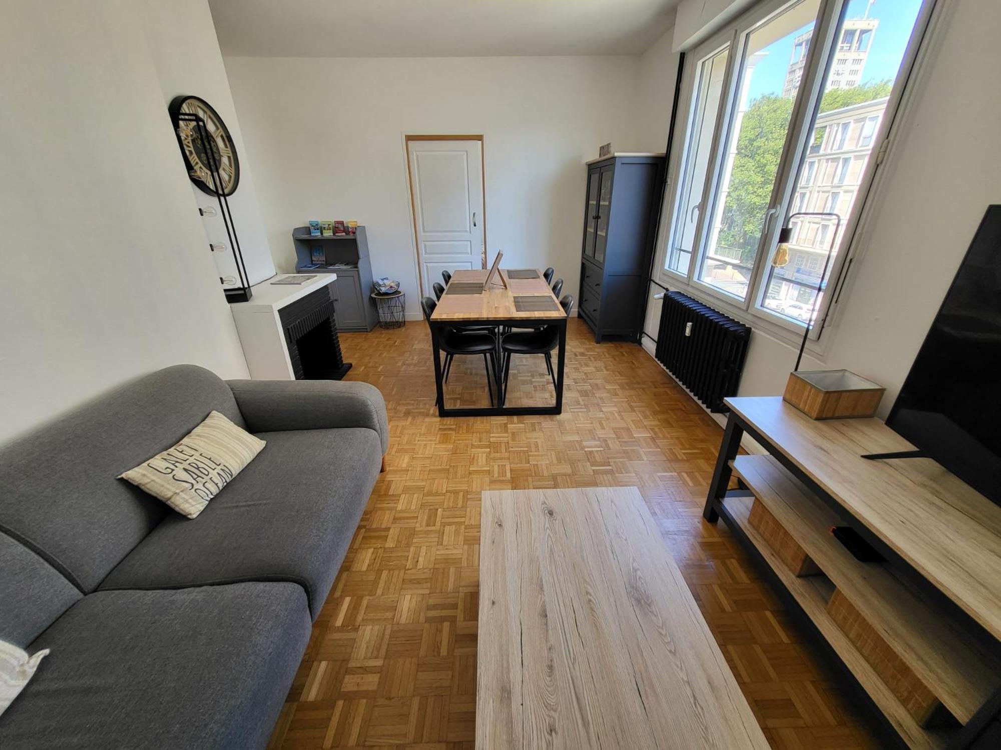 Appartement…Lh Center / 6 Pers. Parking Prive เลออาฟร์ ภายนอก รูปภาพ